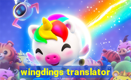 wingdings translator